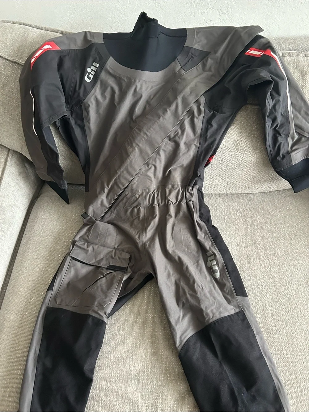 Gill Men’s Waterproof Breathable Pro Drysuit 4802-Size XXS US